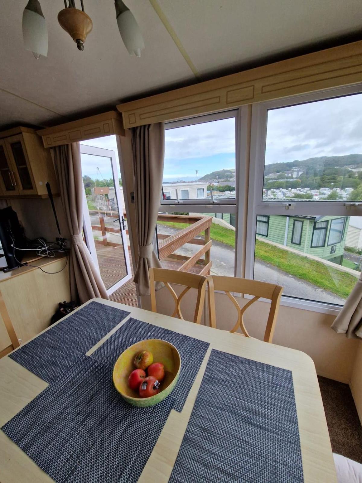 Haven On The Hill 2 Bed Caravan With Town Views Of Aberystwyth F7 المظهر الخارجي الصورة
