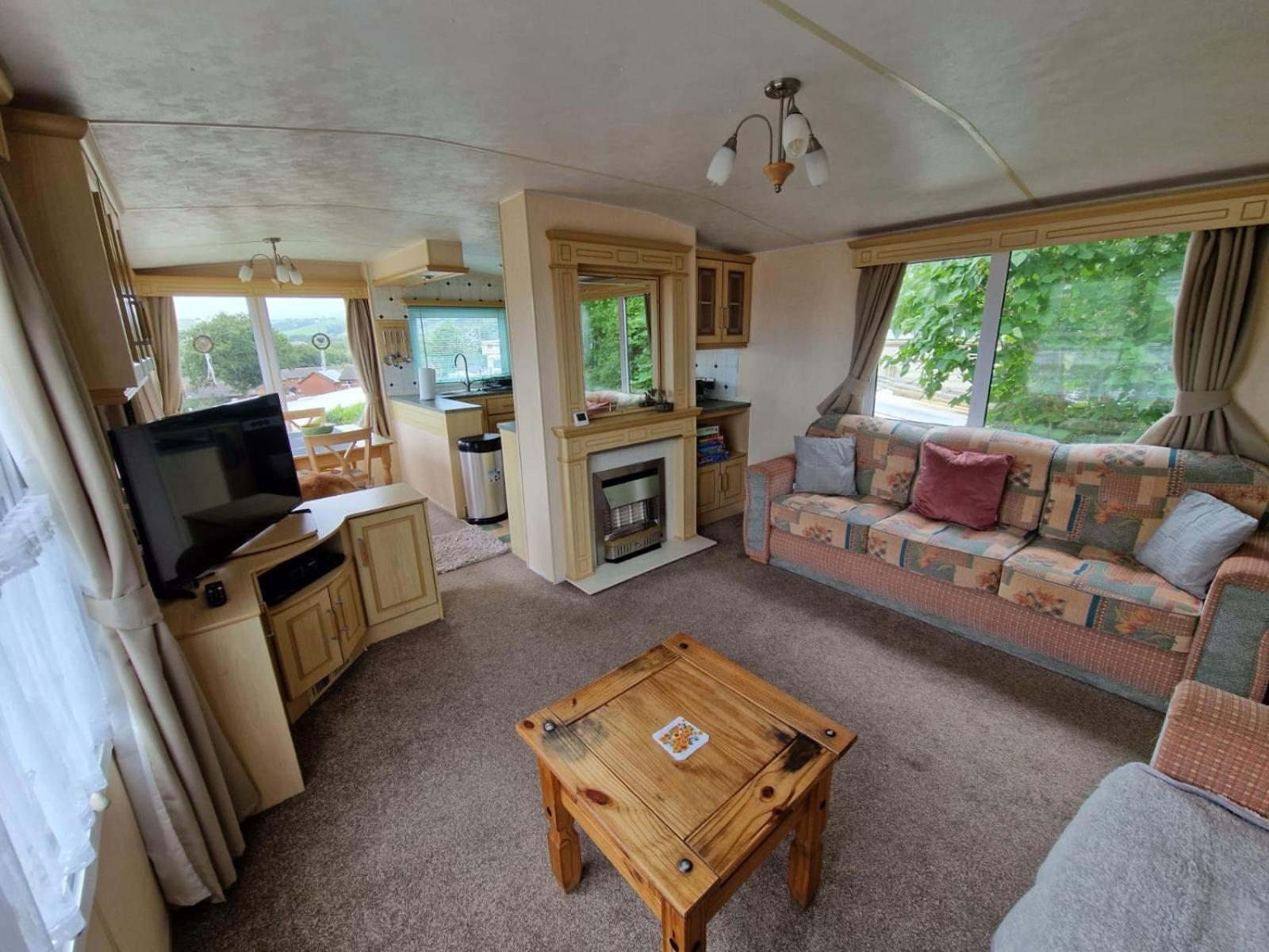 Haven On The Hill 2 Bed Caravan With Town Views Of Aberystwyth F7 المظهر الخارجي الصورة