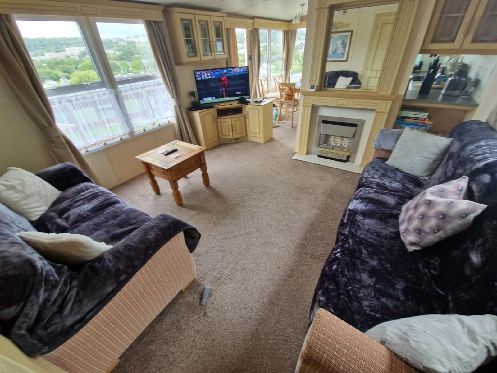 Haven On The Hill 2 Bed Caravan With Town Views Of Aberystwyth F7 المظهر الخارجي الصورة